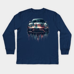 Porsche Panamera Kids Long Sleeve T-Shirt